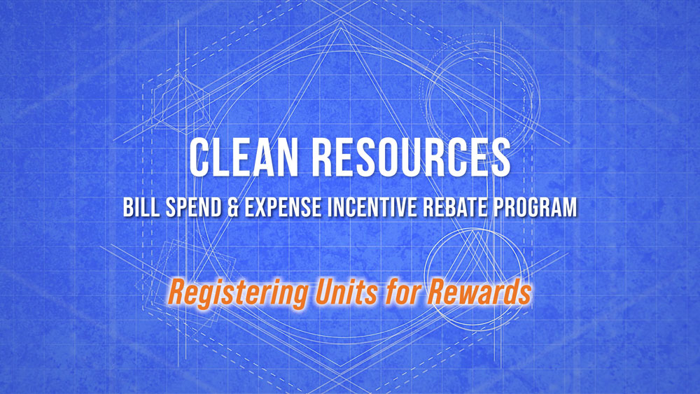 Registering Units for Rewards