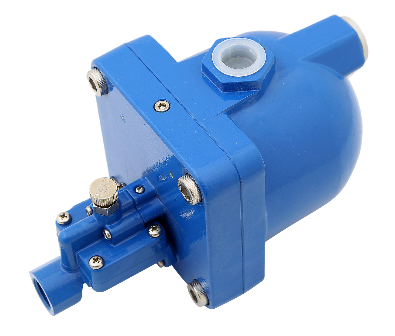 mechanical no-loss drain valve